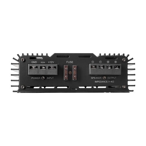 BASS HABIT REBEL RA1200W, 1-KANALO AUTOMOBILINIS GARSO STIPRINTUVAS, GALIA:1X600W, DAŽNIŲ JUOSTA: 15HZ – 250HZ 