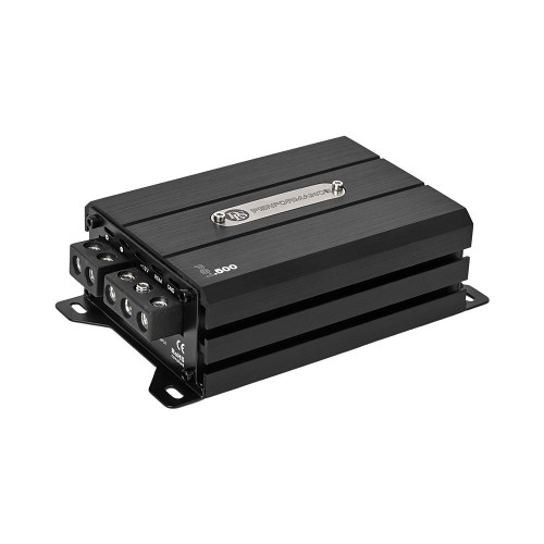 DLS PERFORMANCE SLIM PS1.500, 1 - NO KANALO AUTOMOBILINIS GARSO STIPRINTUVAS, GALIA: 1X500W W / RMS (1 OHM), DAŽNIŲ JUOSTA: 10 – 250 HZ 