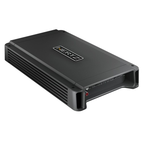 HERTZ HCP 1DK, AUTOMOBILINIS MONO GARSO SITPRINTUVAS GALIA: 1240 W (2 Ω), LO-PASS BEI HI-PASS FILTRAI, THD: 0.25%. 