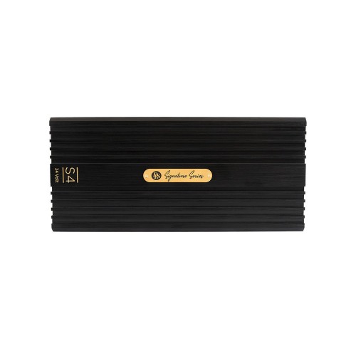 DLS SIGNATURE S4 24V, AUTOMOBILINIS GARSO STIPRINTUVAS, GALIA: 4 X 160 W / RMS (2 OHM), DAŽNIŲ JUOSTA: 10 – 60 000 HZ 