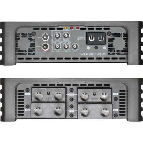 GROUND ZERO GZCA 20.0SPL-M1 COMPETITION SPL STIPRINTUVAS GALIA 20000 W RMS GALIA 12000 W  DAŽNIŲ JUOSTA 