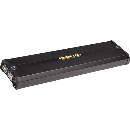 GROUND ZERO 35K-SPL STIPRINTUVAS 1 KANALO  D KLASĖ COMPETITION MONOBLOKAS GALIOS IŠĖJIMAS 1 OMAI 35000 W RMS (12.6 V) 
