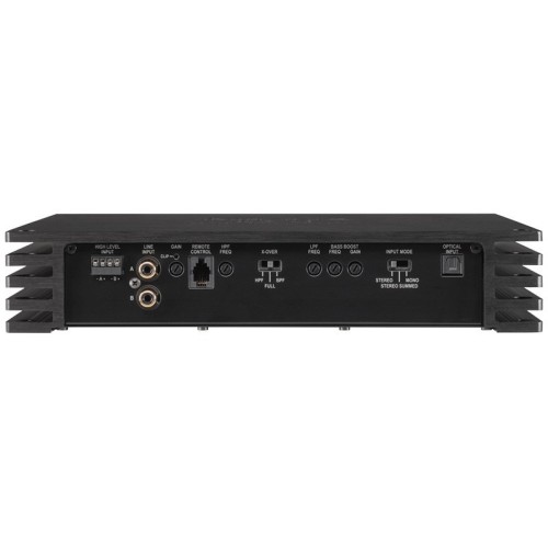 HELIX P TWO AUTOMOBILINIS GARSO STIPRINTUVAS GALIA 2 X 280 / 560 W - 4 OMAI,  TECHNOLOGIJA ULTRA HD CLASS D, DAŽNIŲ JUOSTA 10 HZ - 40,000 HZ 