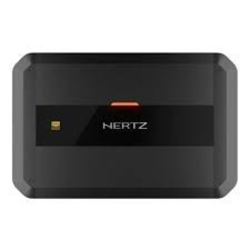 HERTZ DP 4.300 AUTOMOBILINIS GARSO STIPRINTUVAS IŠĖJIMO GALIA RMS @14.4 VDC, 10% THD 105 X 4 (2 Ω) 