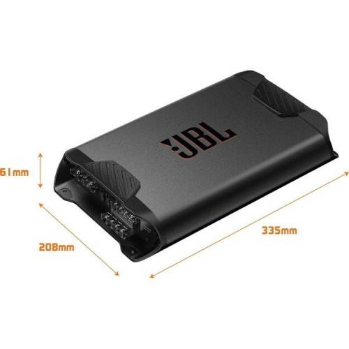 JBL CONCERT A704, AUTOMOBILIS GARSO STIPRINTUVAS GALIA 4 X 90W (RMS), DAŽNIŲ JUOSTA: (-3DB): 10HZ – 45KHZ, 4 KANALŲ AB KLASĖS AUTOMOBILINIS STIPRINTUVAS 