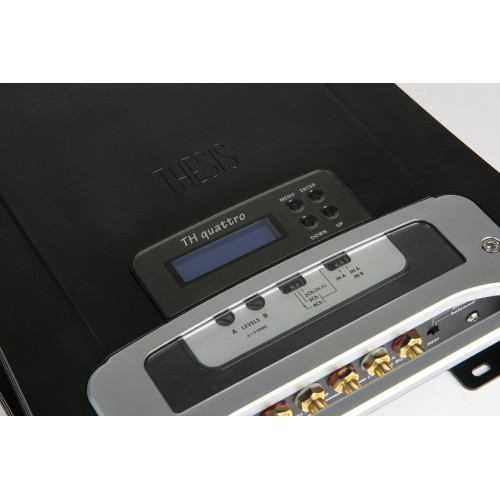 AUDISON TH QUATTRO, AUTOMOBILINIS GARSO STIPRINTUVAS GALIA: 150 W X 2 + 540 W X 1, FULL DA HD TECHNOLOGIJA, VARŽA: 4 OMAI 