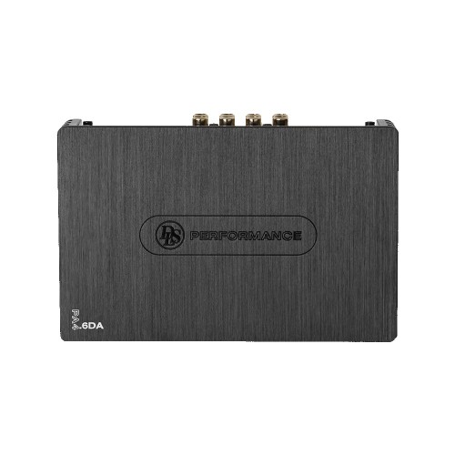 DLS PERFORMANCE PA4.6DA 4 - IŲ KANALŲ AUTOMOBILINIS GARSO STIPRINTUVAS SU DSP, GALIA: 4X50W / RMS (2 OHM), DAŽNIŲ JUOSTA: 20 – 20 000 HZ 