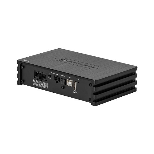DLS PERFORMANCE PA4.6DA 4 - IŲ KANALŲ AUTOMOBILINIS GARSO STIPRINTUVAS SU DSP, GALIA: 4X50W / RMS (2 OHM), DAŽNIŲ JUOSTA: 20 – 20 000 HZ 