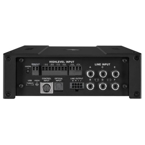 HELIX M SIX DSP, AUTOMOBILINIS GARSO STIPRINTUVAS GALIA: 6 X 100W RMS  ≤ 1% THD+N  @ 4 OHMAI, DAŽNIŲ JUOSTA: 20 HZ - 22,000 HZ, D KLASĖS STIPRINTUVAS 