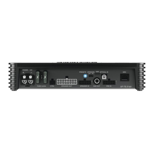 AUDISON AP F8.9 BIT-24V, AUTOMOBILINIS GARSO STIPRINTUVAS GALIA: 8 X 130 W, IDATALINK MAESTRO AR SUDERINAMUMAS, USS TECHNOLOGIJA