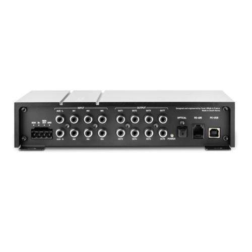 FOCAL FSP 8 SKAITMENINIS SIGNALŲ PROCESORIUS  8 KANALAI, AUKŠTOS RAIŠKOS SKAITMENINIS ĮĖJIMAS (24 BITS/192KHZ) DAŽNIŲ JUOSTA (DIGITAL CROSSOVER OFF/-3DB) 5HZ - 21KHZ 