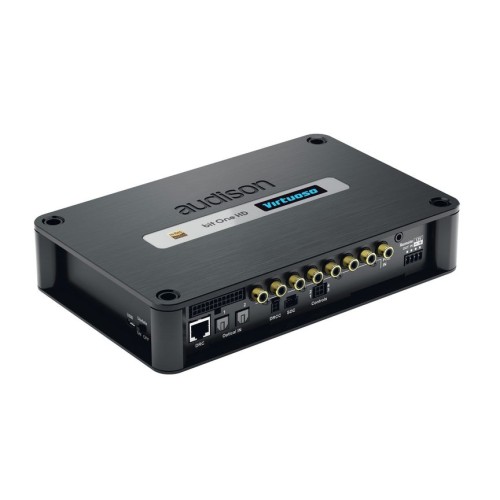 AUDISON BIT ONE HD VIRTUOSO, AUTOMOBILINIS HI-RES SIGNALO PROCESORIUS BIT DRIVE TECHNOLOGIJA, DE-EQ EKVALAIZERIO PALAIKYMAS, POLARITY-CHECK TECHNOLOGIJA 