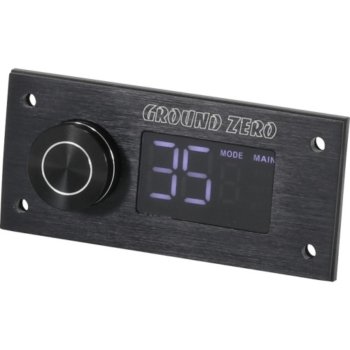 GROUND-ZERO GZDSP PRO-REMOTE PRO VALDYMO PULTAS SKIRTAS GZDSP PRODUKTŲ SERIJAI 