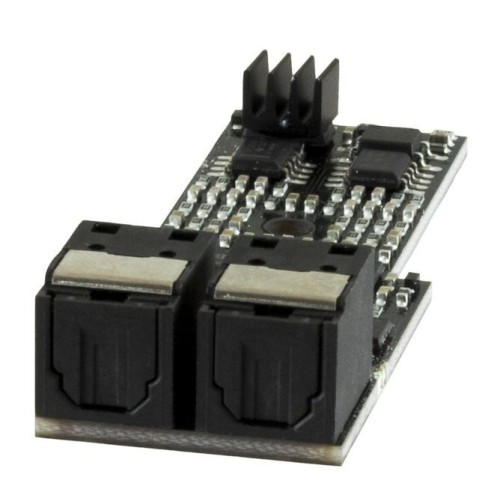HELIX HDM 2 - C FOUR, SKAITMENINĖS ĮVESTIES MODULIS 2 X OPTINĖS JUNGTYS,  SAMPLINGO DAŽNIS: 28 KHZ - 96 KHZ, ĮVESTIES FORMATAS: SPDIF 