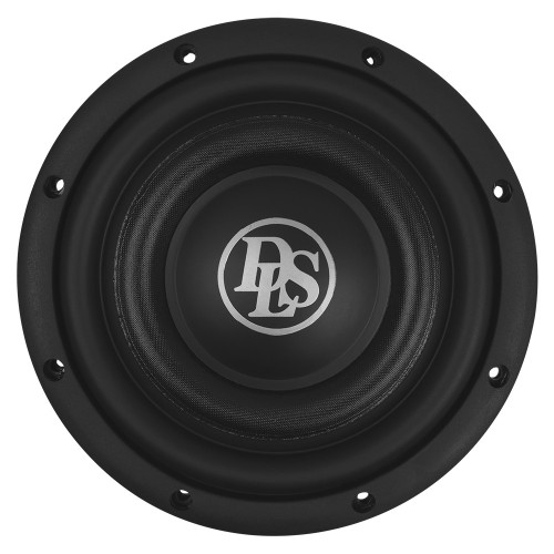 DLS RCS 8.D2 AUTOMOBILINIS ŽEMŲ DAŽNIŲ GARSIAKALBIS GALIA: 250 W/RMS, VARŽA: 2+2 OHM, DAŽNIŲ JUOSTA: 30 – 500 HZ, JAUTRUMAS: 83 DB 