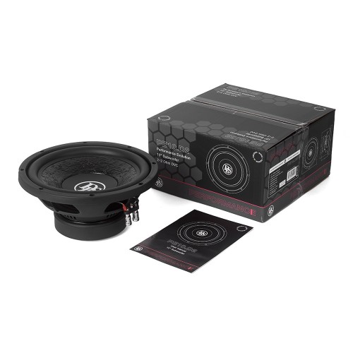 DLS PE10.D2 AUTOMOBILINIS ŽEMŲ DAŽNIŲ GARSIAKALBIS GALIA: 300 W/RMS, VARŽA: 2+2 OHM, DAŽNIŲ JUOSTA: 20 – 300 HZ, JAUTRUMAS: 86 DB 