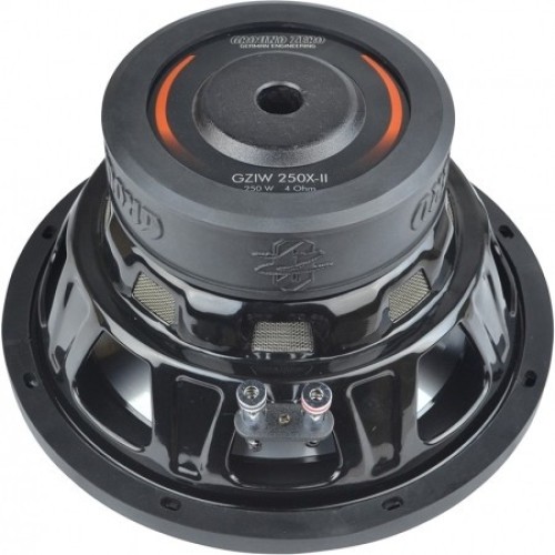 GROUND ZERO GZIW 250X-II ŽEMŲ DAŽNIŲ GARSIAKALBIS 250W 4OHM 87 DB 
