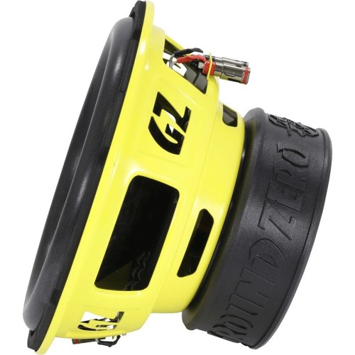 GROUND ZERO GZRW 10XSPL ŽEMŲ DAŽNIŲ GARSIAKALBIS AUTOMOBILIUI 1200 W SPL GALIA 2 X 2 OMAI, 63 MM / 2.5