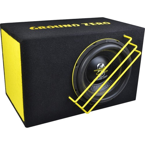 GROUND ZERO GZRB 25SPL, AUTOMOBILINĖ ŽEMŲ DAŽNIŲ GARSO KOLONĖLĖ GALIA: 1000 W SPL, VARŽA: 2X 2 OMAI, KORPUSO TŪRIS: 28L 