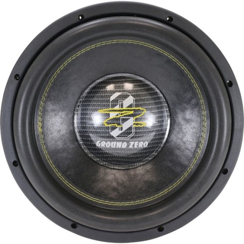 GROUND ZERO GZNW 30SPL-D1 AUTOMOBILINIS ŽEMŲ DAŽNIŲ GARSIAKALBIS GALIA: 6000W (2X1 OMAI)., REZONANSINIS DAŽNIS: 38.6 HZ, KLIPPEL® TECHNOLOGIJA 