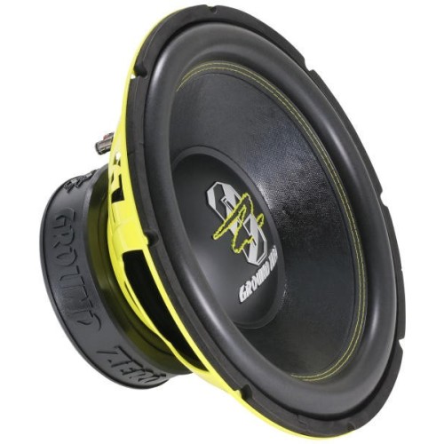 GROUND ZERO GZRW 15XSPL AUTOMOBILINIS ŽEMŲ DAŽNIŲ GARSIAKALBIS DIAMETRAS 38 CM / 15″, GALIA RMS / SPL- 1200 / 1800 W, VARŽA 2 X 2 OMAI 