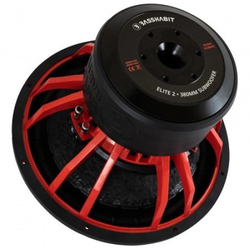 BASS HABIT ELITE 2 E2380D2 ŽEMŲ DAŽNIŲ GARSIAKALBIS GALIA: 2000W, VARŽA 2 X 2 OMAI 