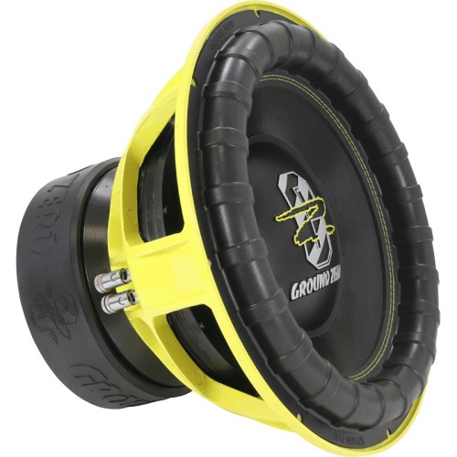 GROUND-ZERO GZNW 15SPL-XFLEX SPL AUTOMOBILINIS ŽEMŲ DAŽNIŲ GARSIAKALBIS GALIA (RMS/ SPL): 3000 / 5500 W, REZONANSINIS DAŽNIS 30.2 HZ 