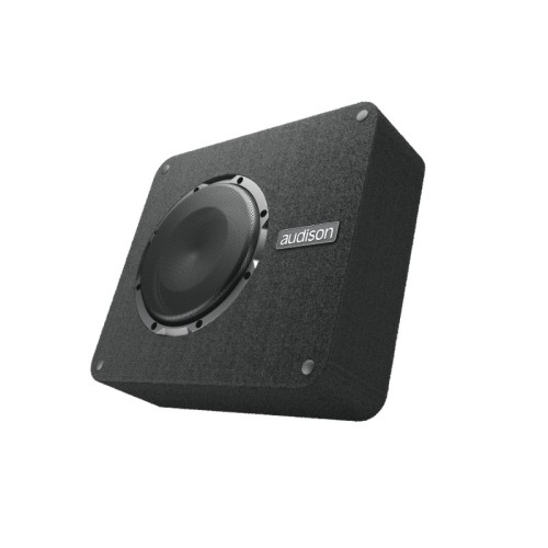 AUDISON APBX 8 DS, AUTOMOBILINĖ ŽEMŲ DAŽNIŲ GARSO KOLONĖLĖ GALIA: 500W, SSP (SUB SMART PLUG) TERMINALŲ BLOKAS, 2S² (2 PUSĖS / 2 GARSAI) DIZAINAS 