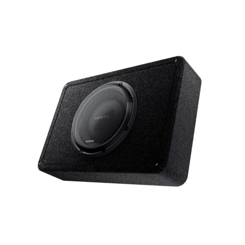 HERTZ MPBX 300 S2, AUTOMOBILINĖ ŽEMŲ DAŽNIŲ KOLONĖLĖ DĖŽĖJE REKOMEND. STIPRINTUVO GALIA: 500W, DAŽNIŲ JUOSTA: 25 - 400 HZ, VARŽA: 2 OMAI 
