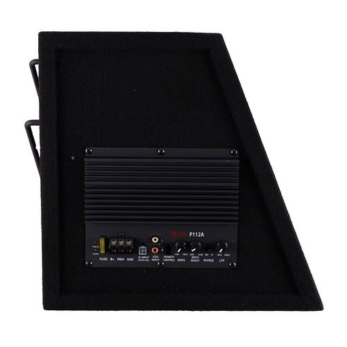 BASS HABIT PLAY 112A ŽEMŲ DAŽNIŲ GARSO KOLONĖLĖ AUTOMOBILIUI GALIA: 300 W, DAŽNIŲ JUOSTA: 20-200 HZ 