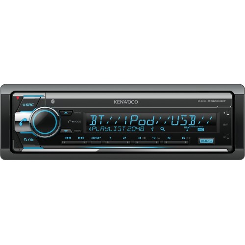KENWOOD KDC-X5200BT AUTOMOBILINĖ MAGNETOLA BLUETOOTH SĄSAJA, AUX IR USB JUNGTYS 