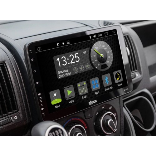 RADICAL R-D111 MULTIMEDIJA AUTOMOBILIUI SU ANDROID OPERACINE SISTEMA 1-DIN, USB JUNGTIS, BLUETOOTH IR WIFI PALAIKYMAS, ANDROID MIRRORING FUNCKIJA 