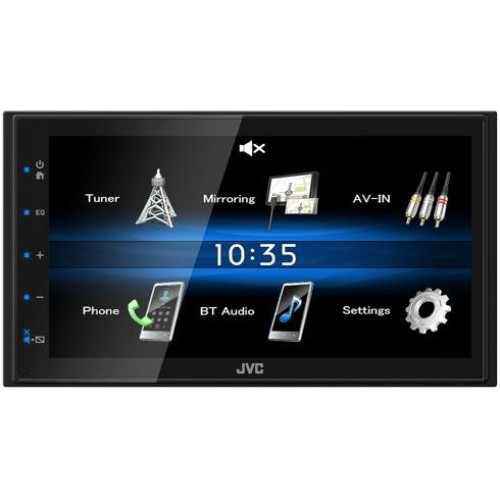 JVC KW-M25BT AUTOMOBILINĖ MAGNETOLA- MULTIMEDIJA 6.8