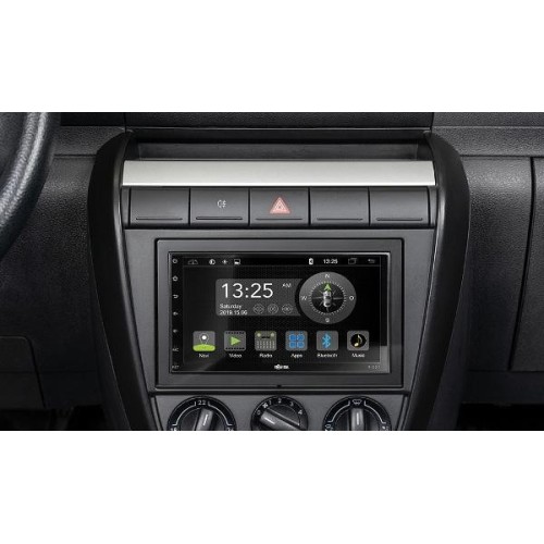 RADICAL R-D211 AUTOMOBILINĖ MULTIMEDIJA, 2-DIN, DAB+ IMTUVAS, FM RDS, GPS NAVIGACIJA, ANDROID OS 9 PALAIKYMAS 