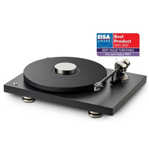 PRO-JECT DEBUT PRO PATEFONAS SU PICK IT PRO KARTRIDŽU ELEKTRONINIS GREIČIO REGULIAVIMAS 33, 45/(78) APS/MIN., DIRŽINĖ PAVARA 