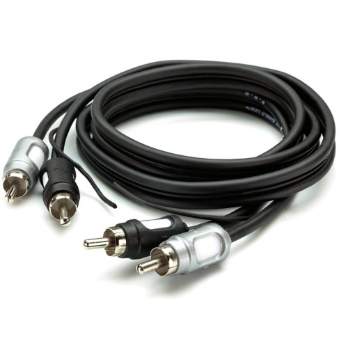 CONNECTION FS2 NUO 1M IKI 5.5M SIGNALINIS LINIJINIS RCA LAIDAS AUTOMOBILIUI SU EKRANU IR 