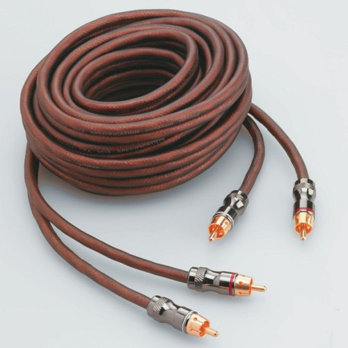 FOCAL ER 5 ELITE 5M LINIINIS GARSO SIGNALO RCA LAIDAS AUTOMOBILIUI SU TRIGUBU EKRANU