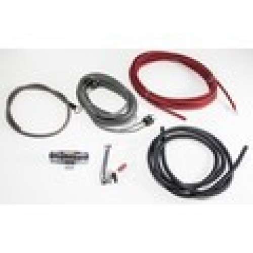 FOUR CONNECT 4-PKIT10 PAJUNGIMO KOMPLEKTAS 10 MM² SKIRTAS AUTOMOBILINIŲ STIPRINTUVŲ MAITINIMUI, ĮSKAITANT IR MAITINIMO LAIDUS, SAUGIKLIUS, LAIKIKLIUS 