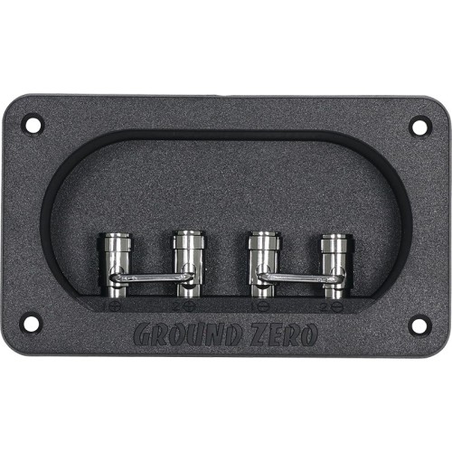 GROUND ZERO GZST 4S, 4-PIN GARSIAKALBIO TERMINALAS 