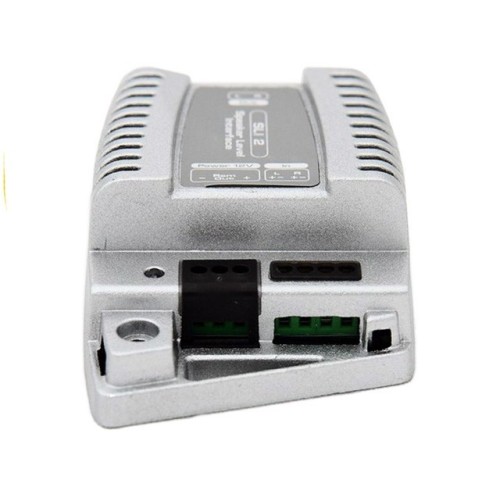 ADAPTERIS AUDISON CONNECTION SLI2 SIGNALO PERĖJIMO IŠ AUKŠTO Į ŽEMĄ LYGĮ HI LOW CONVERTERIS I RCA