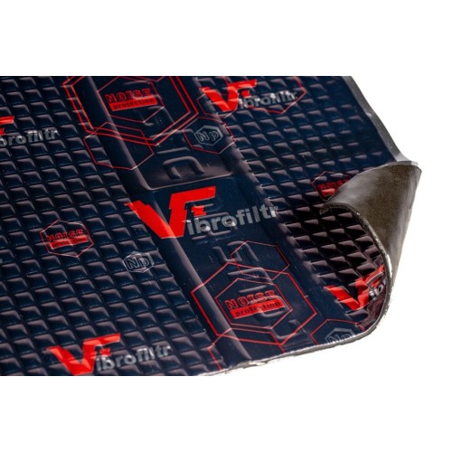 NOISE PROTECTION PROFI VIBROFILTR 4MM 50X70CM 0.35M² VIBRACIJAS IR GARSĄ SUGERIANTI MEDŽIAGA, SKIRTA GARSO IZOLIACIJAI 
