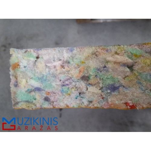 TRIUKŠMO IZOLIACINĖS PLOKŠTĖ ALU3L GARSO IZOLIACIJA PATALPOMS GARSĄ SUGERIANTI MEDŽIAGA SU SAVAIME PRILIMPANČIU PAVIRŠIUM 1000X1000X30 ALIUMINIZUOTA PLĖVELE ATSPARIA KARŠČIUI IR APSAUGANČIA NUO DRĖGMĖS PATEKIMO 