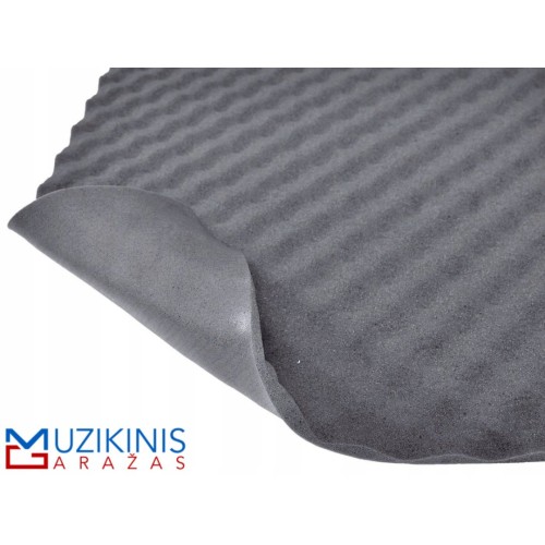 NOISE PROTECTION PROFI AUTOSHIM AKUSTINIS POROLONAS 15MM 50*50CM ŠIUOLAIKINĖ SKIRTA GARSO IZOLIACIJAI MEDŽIAGA SU SAVAIME PRILIMPANČIU SLUOKSNIU 