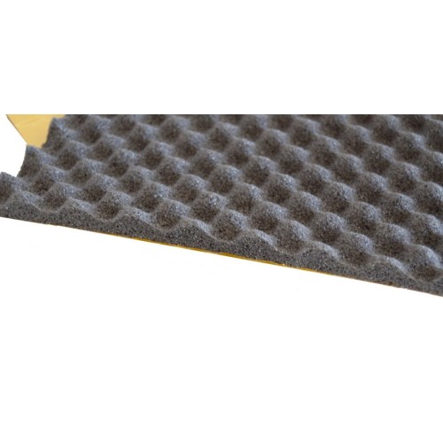 NOISE PROTECTION PROFI AUTOSHIM AKUSTINIS POROLONAS 15MM 50*50CM ŠIUOLAIKINĖ SKIRTA GARSO IZOLIACIJAI MEDŽIAGA SU SAVAIME PRILIMPANČIU SLUOKSNIU 