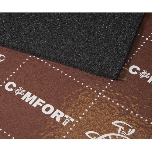 COMFORT MAT ULTRASOFT (10MM), AKUSTINĖS POROLONAS GARSO SLOPINIMUI LAPO DYDIS: 700 X 1000MM 