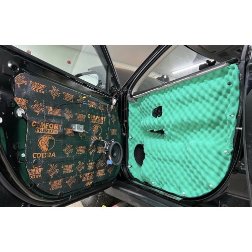 COMFORT MAT SOFT WAVE EXPERT 15 (15MM), AKUSTINĖS PUTOS GARSO SLOPINIMUI 