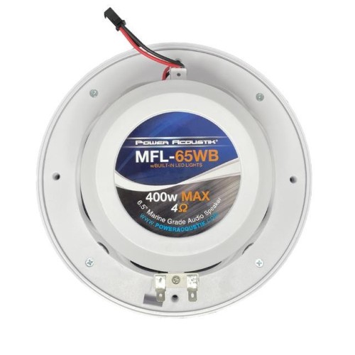 POWER ACOUSTIK MFL-65WB VANDENIUI ATSPARUS KOAKSIALINIS GARSIAKALBIS GALIA: 400W, DAŽNIŲ JUOSTA: 40-20KHZ 