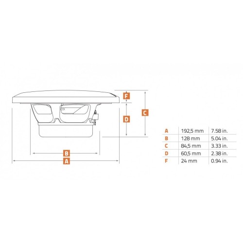 HERTZ HEX 6.5C MARINE VANDENS TRANSPORTUI SKIRTAS KOAKSIALINIAI GARSIAKALBIAI GALIA: 100 W, DAŽNIŲ JUOSTA: 50 ÷ 23K HZ, JAUTRUMAS: 88 DB 