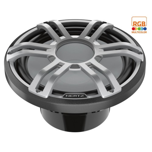 HERTZ  HMS 12 S4-LD-G ŽEMŲ DAŽNIŲ KOLONĖLĖ SKIRTA VANDENS TRANSPORTUI GALIA: 1000W, 4Ω SPORT LED SUBWOOFER'IS, MAGNETAS: HIGH DENSITY FLUX FERRITE 