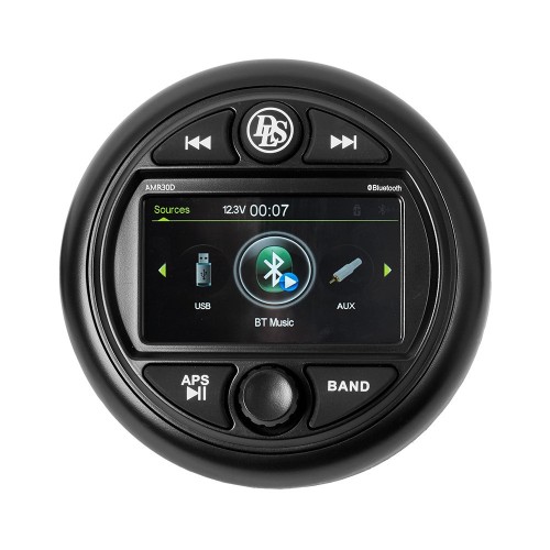 DLS AMR30D, SKAITMENINIS MEDIA IMTUVAS BLUETOOTH 5.0, AUX, IP66 ATSPARUMO APLINKOS VEIKSNIAMS STANDARTAS 
